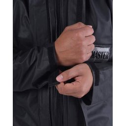 CAPA DE CHUVA CONJUNTO MOTOQUEIRO IMPERMEAVEL POLICAP - P - Preto - 2