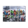 Quadro Super Herois Vingadores Operarios Marvel Dc 95X65 - 1