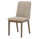 Ver imagem 2 de Cadeira para Mesa de Jantar Pietra Kit 02 Peças Corano Caramelo Creme – Henn