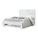 Ver imagem 3 de Cama Casal com Aplique Espelho Colônia Branca