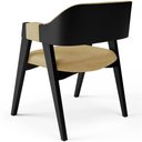 Ver imagem 6 de Kit 04 Cadeiras para Sala de Jantar e Estar Living Estofada Suran L02 Preto Couríssimo Fendi - Lyam