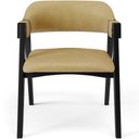 Ver imagem 3 de Kit 04 Cadeiras para Sala de Jantar e Estar Living Estofada Suran L02 Preto Couríssimo Fendi - Lyam
