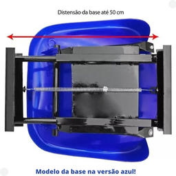 CADEIRA PARA BARCO DE PESCA GIRATÓRIA PILOTEIRO CONCHA PRETA - 7