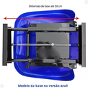 Ver imagem 7 de CADEIRA PARA BARCO DE PESCA GIRATÓRIA PILOTEIRO CONCHA PRETA