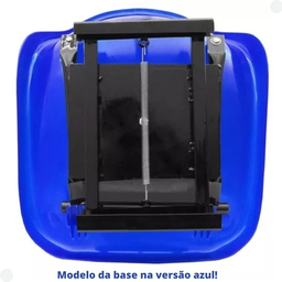 CADEIRA PARA BARCO DE PESCA GIRATÓRIA PILOTEIRO CONCHA PRETA - 6