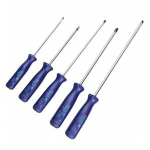 Jogo de Chave de Fenda e Philips 5 Peças Crv Profissional Gedore