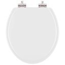 Ver imagem 1 de Tampa de Vaso Poliester com Amortecedor Leiria Branco para Bacia Luzarte