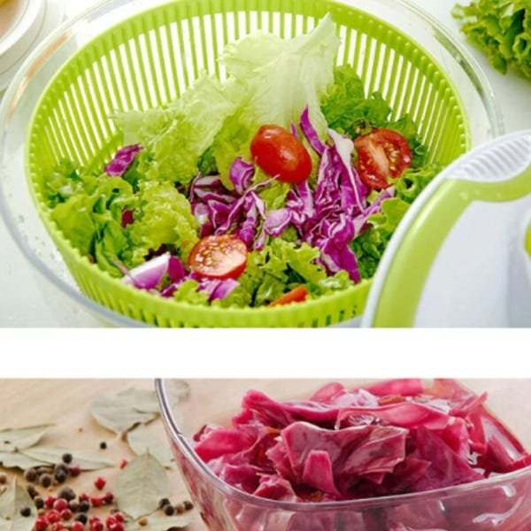 Secador de Saladas 1,5L Verde Unilar - 3