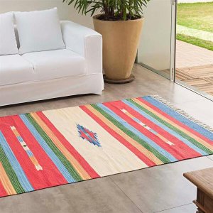Tapete para Sala Kilim 04 Colorido 2,00x2,50m - Niazitex