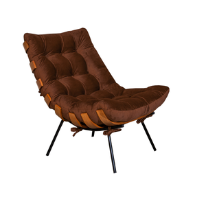 Poltrona Costela Luxo Dora Bela - 0120