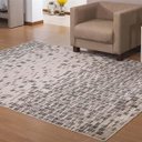 Ver imagem 1 de Tapete para Sala Belga Stillo 24 Cinza 0,68x1,10M - Niazitex