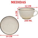 Ver imagem 3 de Kit Jogo de Xicaras 2 Pessoas 2pçs Unni Brisa Oxford 200ml