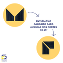 Ver imagem 4 de Moldura Guarnição Rodameio Eva Autocolante Lua 7cmx5mm 25 Metros - Preto