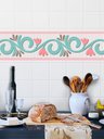 Ver imagem 3 de Faixa Decorativa Adesiva (autocolante) - Arabesco Floral