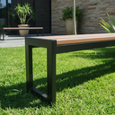 Ver imagem 6 de Banco em Madeira Plástica Ecológico sem Encosto para Jardim