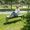 Ver imagem 4 de Banco em Madeira Plástica Ecológico sem Encosto para Jardim