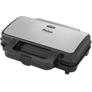 Sanduicheira e Grill 2 em 1 Pgr02 Philco com Luz Indicadora 220v