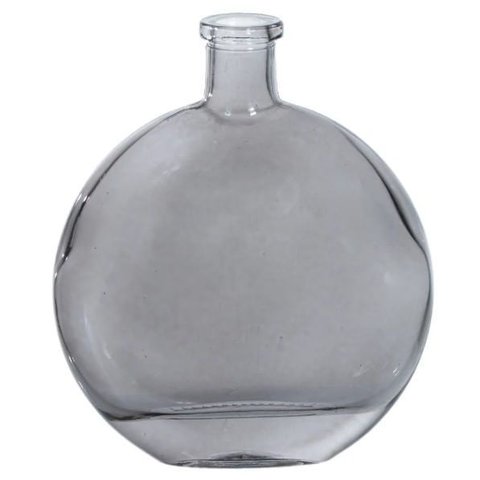 Vaso Decorativo Vidro Chumbo 14cm Florarte Flor Arte