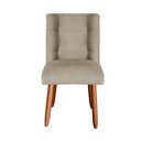 Ver imagem 3 de Kit 4 Cadeiras Sala de Jantar Cozinha Estofada Paris Reforçada Suede - Twdecora