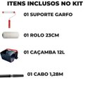 Ver imagem 5 de Rolo Pele de Carneiro 23cm + Suporte Garfo 23cm +caçamba 12l + Cabo Extensor 1,28m