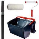 Ver imagem 1 de Rolo Pele de Carneiro 23cm + Suporte Garfo 23cm +caçamba 12l + Cabo Extensor 1,28m
