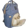 Bolsa Mochila Maternidade mamãe bebê impermeável térmica Azul - 3