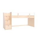 Ver imagem 2 de Cama Elevada com Escada Lateral Artsy Madeiraoriginals