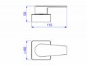 Ver imagem 3 de Acabamento para Registro de Gaveta 1/2, 3/4 - Deca Deca Metais