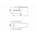 Ver imagem 3 de Acabamento para Registro de Gaveta 1/2, 3/4 - Deca Deca Metais
