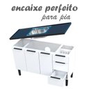 Ver mais imagens de Cozinha Completa Gabinete Para Pia 150cm e Armário Aéreo Jupter Cozimax Cinza Argila