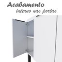 Ver imagem 6 de Cozinha Completa Gabinete Para Pia 150cm e Armário Aéreo Jupter Cozimax Cinza Argila