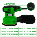 Ver imagem 6 de Lixadeira Roto Orbital Elétrica Profissional Madeira Lixa Trato Torb300r 300w 220v