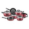 Jogo De Panela Safira 7 Peça Antiaderente Mta Cereja 5651 - 1