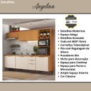 Ver imagem 4 de Cozinha Modulada 5 Peças 11 Portas 2 Gavetas Angelina - Angelin Off White