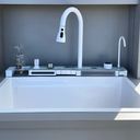 Ver imagem 5 de Cuba Gourmet Multifuncional Inteligente Aço Inox 304 Branca 75x46x22cm Kit Completo Domum