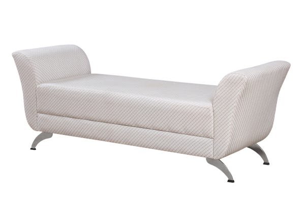 Divã Recamier Tecido Rustico 004 - 1