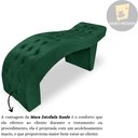 Ver imagem 5 de Maca Estofada Capitonê Clínica Salão Estética Suede Eduarda:verde