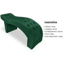 Ver imagem 6 de Maca Estofada Capitonê Clínica Salão Estética Suede Eduarda:verde