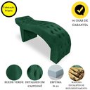 Ver imagem 4 de Maca Estofada Capitonê Clínica Salão Estética Suede Eduarda:verde