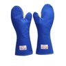 LUVA TÉRMICA MÃO DE GATO 250°C RADIANT HEAT 45CM AZUL 2 DEDOS RIO VALLEY CA 28688 - 1