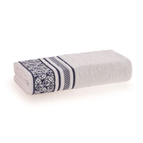 Toalha Banhão Chicago 80cm X 1,50m Branco Marinho