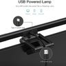 Barra de Luz LED Monitor Tela Computador Notebook Lâmpada Luminária Iluminação Brilho Ajustá - Preto - 3