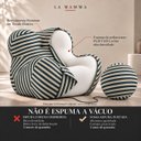 Ver imagem 2 de Poltrona La Mamma - Verde Listrada