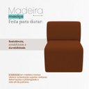 Ver imagem 5 de Poltrona Decorativa Zoe Orgânica para Sala Recepção Hall Moderna Minimalista Luxo Linho Premium Easy