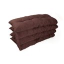 Ver imagem 1 de Kit 4 Almofada Futon Confortável P/cadeira Poltrona e Vime