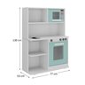 Cozinha de Brinquedo em Mdf Brincar de Faz de Conta:menta - 5