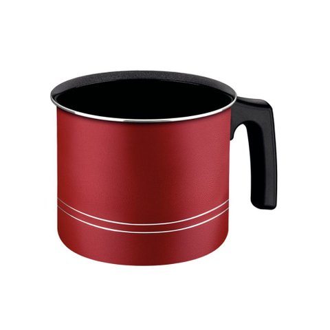 Fervedor Sicília Vermelho em Alumínio 14 cm 1,9 L Revestimento Antiaderente Starflon Excellent Tramo