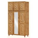 Ver imagem 2 de Guarda-roupa 6 Portas 3 Gavetas Grécia Freijó Madeira Pinus - Cavazotto