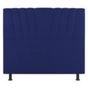 Ver imagem 7 de Cabeceira Cama Box Casal Dublin 140cm Suede Azul - Desk Design