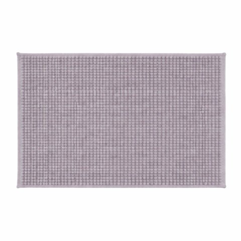 Tapete para Banheiro Bolinha Antiderrapante 38x58cm - Taupe